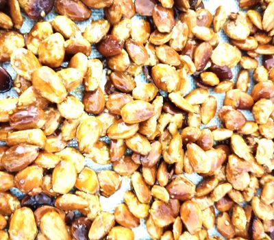 Almendra caramelizada